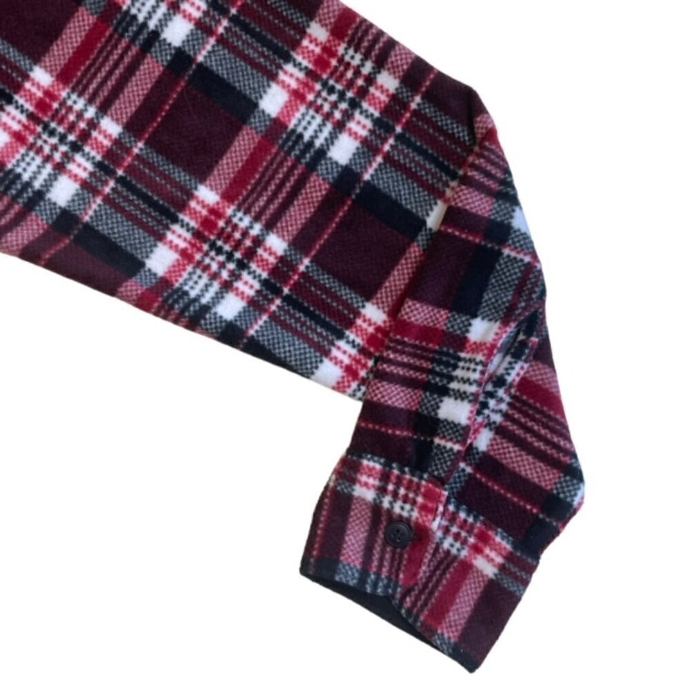RIDERS BY LEE Soft Plaid Flannel Shirt - Size Medium - Picture 4 of 7